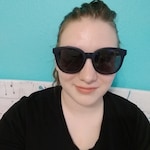 Abigail R. - Matte Navy - horn - plastic