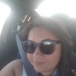 Monica V. - Matte Navy - horn - plastic