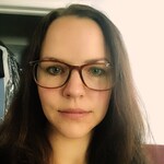 Natasha H. - Brown - rectangle - plastic