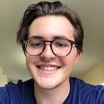 Austin W. - Clear - round - acetate