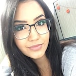 Christina C. - Matte Black - square - acetate-metal