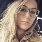 Melissa K. -  Light Brown  - square - plastic