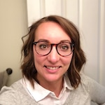 Rachelle M. - Warm Tortoise - round - acetate