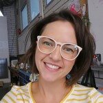 Katie G. - Pink - round - acetate