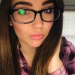 Hannah H. - Tortoise - rectangle - acetate