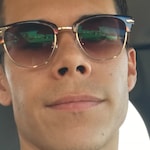 Matthew - Tortoise - browline - acetate-metal