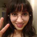 Carolina S. - Black - round - metal