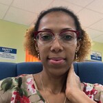 Kelly-Ann M. - Red - browline - acetate-metal