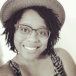 Ashley - Matte Black/Golden  - square - acetate-metal