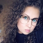 Ana D. - Tortoise - browline - acetate-metal