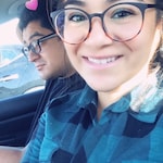 Valeria B. - Black Tortoise - round - plastic