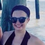 Kylee H. - Matte Navy - round - plastic