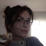 Hannah B. -  Bronze - round - metal