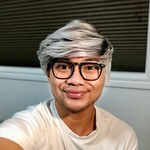 André E. - Black - rectangle - acetate-metal