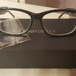 Elizabeth R. - Black - rectangle - acetate