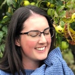 Catherine H. - Black - horn - acetate-metal