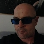 mcdonaldmicheal - Navy - rectangle - plastic