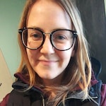 Saskia M. - Black - square - plastic-metal