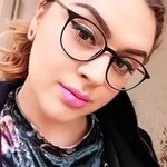 Jordyn N. S. - Black - round - plastic