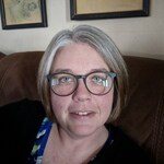 Jenifer W. - Matte Gray - round - plastic