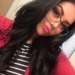 mayragarcia0105 - Matte Black/Golden  - square - acetate-metal