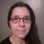 Amanda S. - Purple - rectangle - plastic