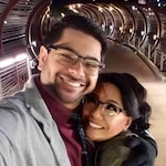 Jillian Z. - Matte Black/Golden  - square - acetate-metal