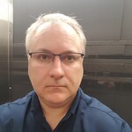 Jacob D. - Navy - rectangle - metal