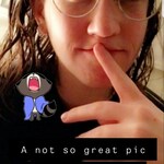 Madeline K. L. - Black - round - acetate