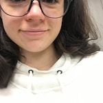 Kiley C. - Matte Gray - rectangle - plastic