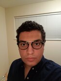 Karim A. - Black - aviator - plastic