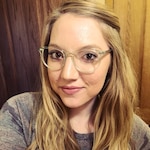 Carlee V. N. - Clear Jade - round - acetate