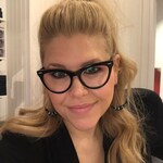 Sonya M. - Black - horn - acetate