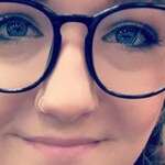 Karlyn H. - Black - round - plastic-metal