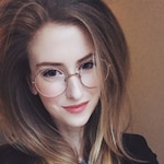 sarah J. A. - Rose Gold - round - metal