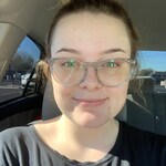 Brittany V. - Gray Clear - round - acetate