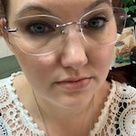 Erica F M. - Light Purple - rectangle - metal