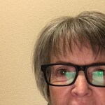 Tracie L. - Black - rectangle - acetate