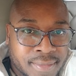 Marlon D. - Gray Striped - rectangle - acetate-metal