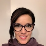 Deziree H. - Purple - horn - acetate