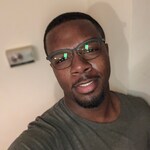 Chaz S. - Matte Black - square - acetate-metal