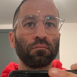 Daniel N. - Clear - round - acetate