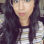 Linda M. - Pink - round - acetate-metal