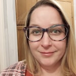 Ashley M. - Floral - horn - acetate