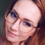 9farrah - Clear Brown - square - acetate-metal