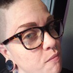 Kerri F. - Black - square - acetate