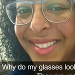 Trina H. - Gunmetal - rectangle - metal