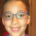 Kaydren H. - Navy - rectangle - plastic