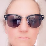 Wendy W. - Black - browline - acetate-metal