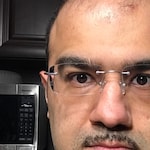 Nariman M. - Silver - rectangle - titanium